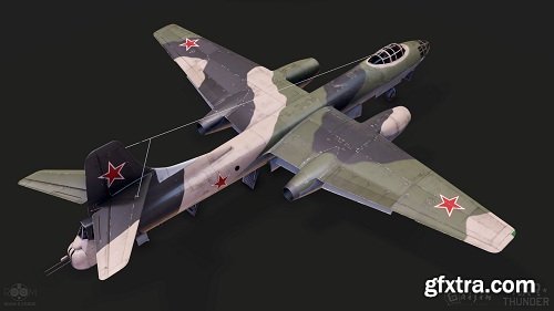 TU-14t 3D Model