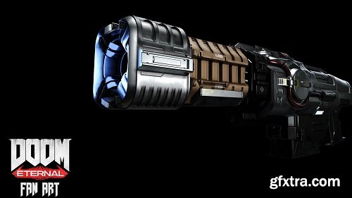 DOOM Eternal Plasma gun 3D Model