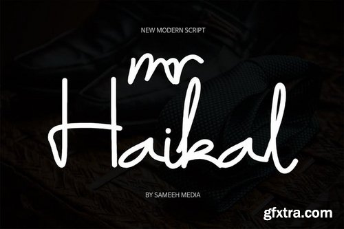 Mr Haikal Typeface