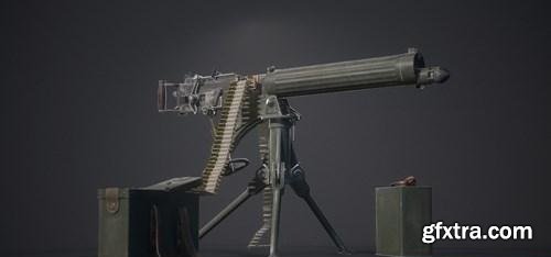 Vickers MachineGun 3D