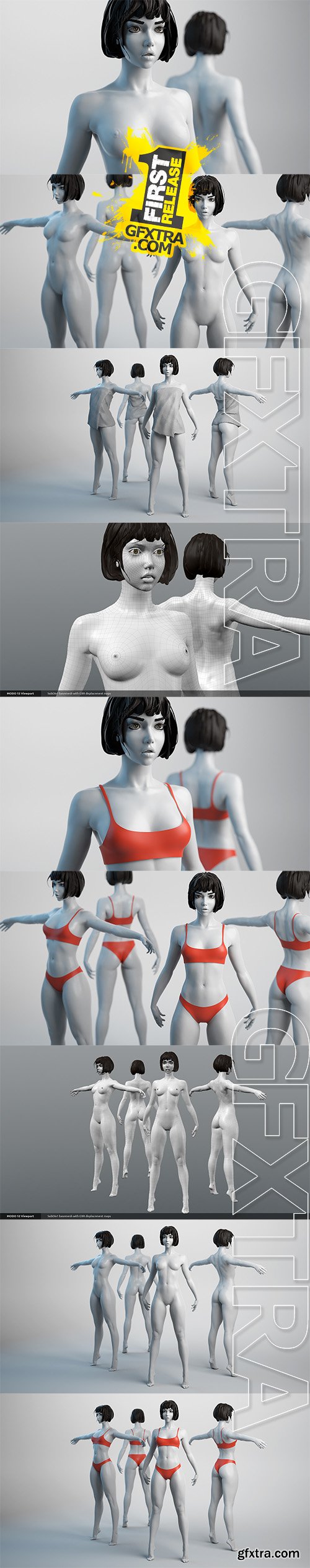 Cubebrush - Female Basemesh 02