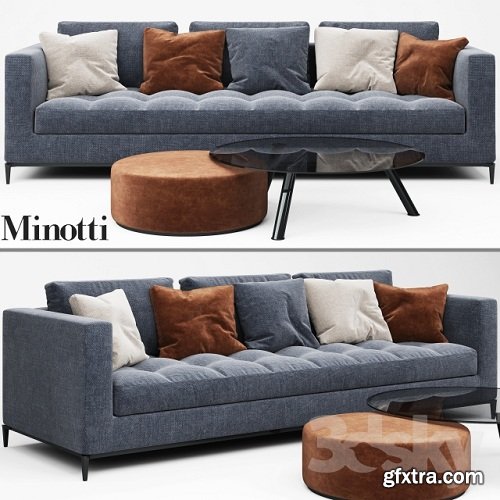 Minotti ANDERSEN QUILT Sofa