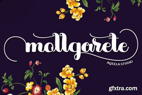 Mollgarete Script Font