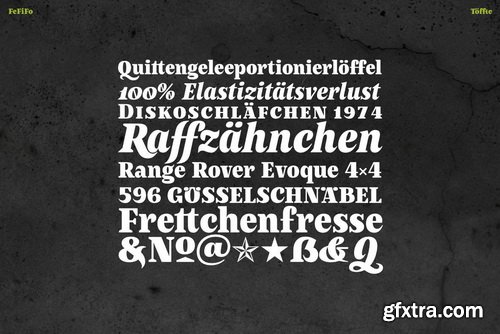 Toffte Font Family