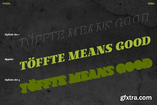 Toffte Font Family