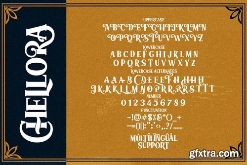 Chellora Font Family