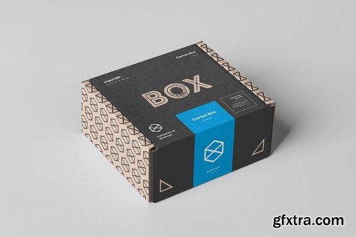 Carton Box Mock-up 95x85x42