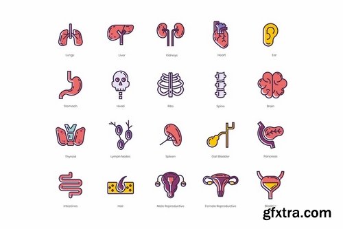 105 Medical Icons