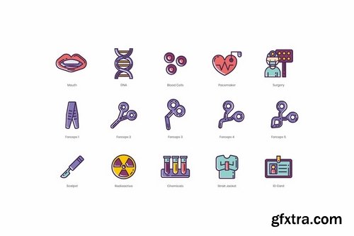 105 Medical Icons