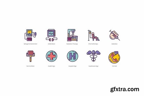 105 Medical Icons