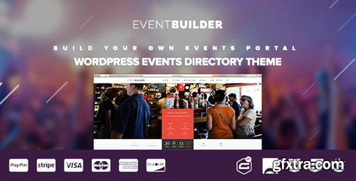 ThemeForest - EventBuilder v1.0.14 - WordPress Events Directory Theme (Update: 20 October 18) - 11715889