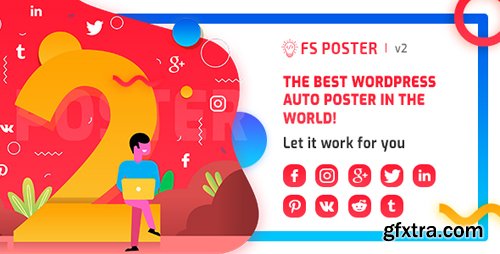 CodeCanyon - FS Poster v2.2.1 - WordPress auto poster & scheduler - 22192139 - NULLED