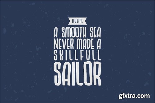 CreativeMarket BLUE CAPTAIN TYPEFACE 2823302