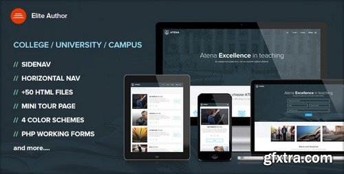 ThemeForest - ATENA v1.3 - College, University and Campus template - 13090694