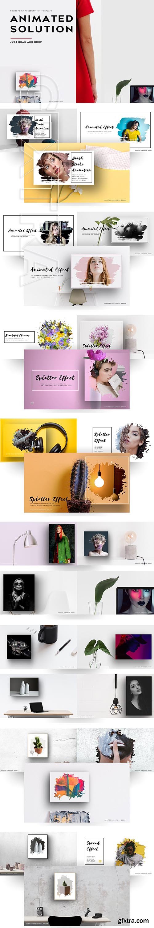 CreativeMarket - Animated PowerPoint Solutions 2981495