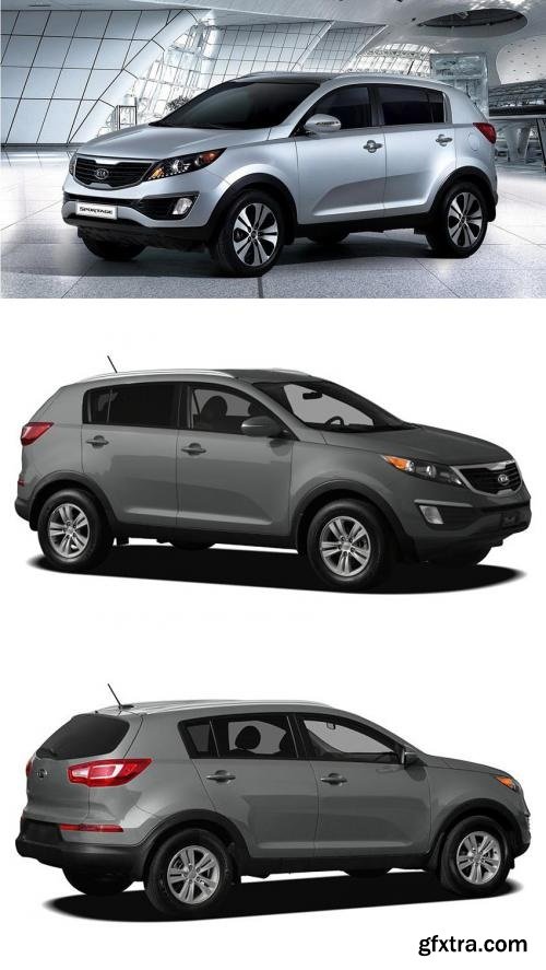 Kia Sportage 2010 3D Model