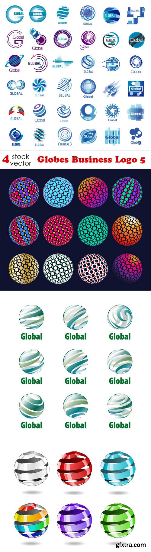 Vectors - Globes Business Logo 5