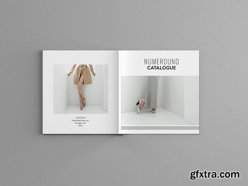 Numerouno - Square Fashion Catalogue Brochure