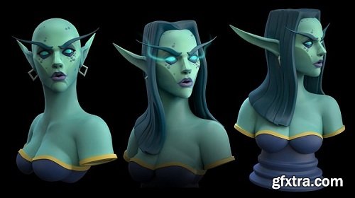 Gumroad – Sculpting a Stylized and Appealing Female Face in ZBrush