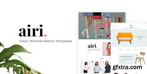 ThemeForest - AIRI v1.0 - Clean, Minimal Sketch Templates - 22542293