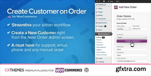 CodeCanyon - Create Customer on Order for WooCommerce v1.34 - 6395319