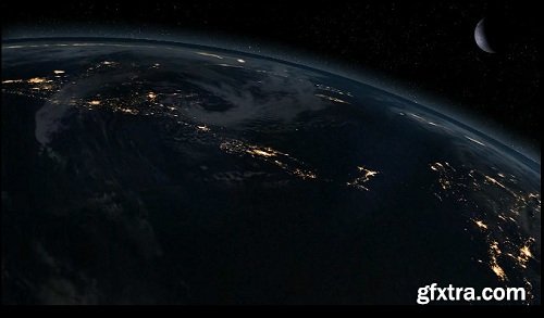 4K EARTH NIGHT TOOL KIT FOR CINEMA 4D