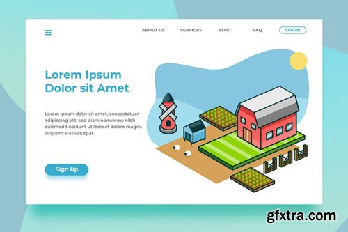 Gardening - Banner Landing Page