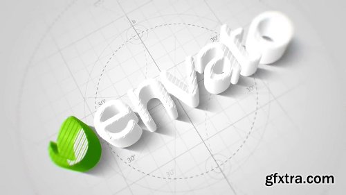 Videohive Technical Elegant Logo 3D Opener 22066596