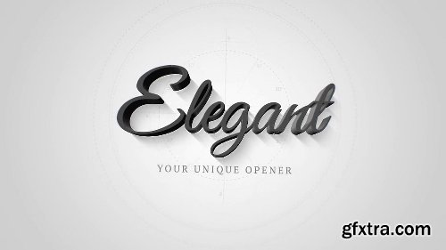 Videohive Technical Elegant Logo 3D Opener 22066596