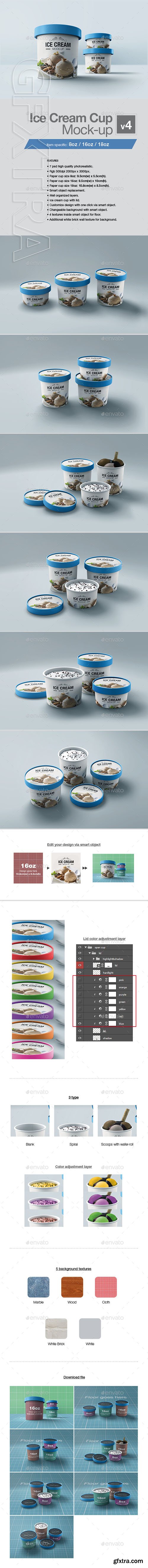 GraphicRiver - Ice Cream Cup Mock-up v4 22738227