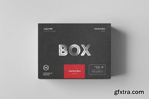 Carton Box Mock-up 135x105x60