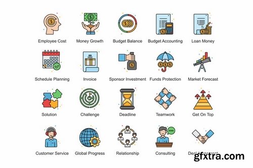 90 Business Icons