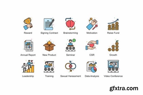 90 Business Icons