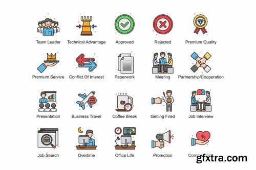 90 Business Icons