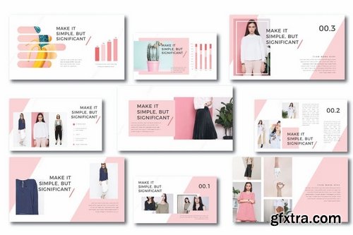 Anggelina Stylish - Powerpoint Keynote and Google Slides Templates