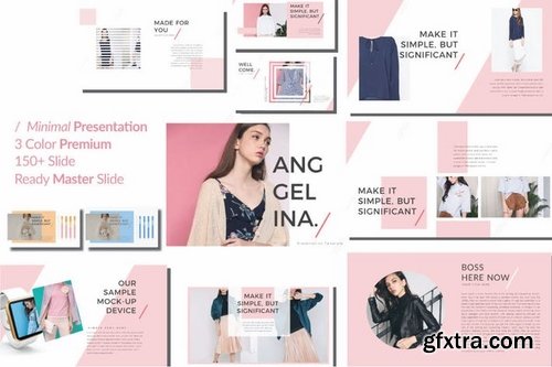 Anggelina Stylish - Powerpoint Keynote and Google Slides Templates