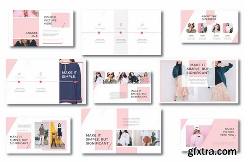 Anggelina Stylish - Powerpoint Keynote and Google Slides Templates