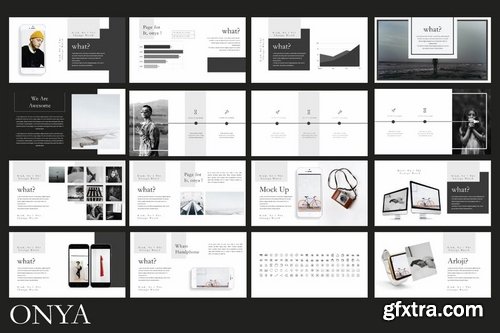 Onya Creative - Powerpoint Keynote and Google Slides Templates