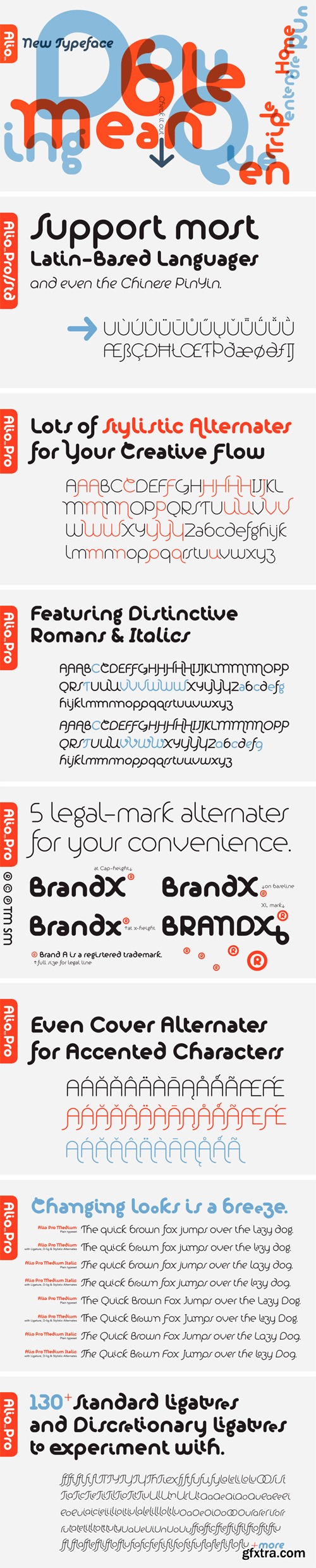 Alio Pro Font Family