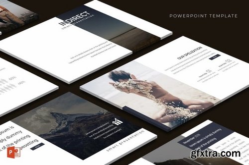 Indirect - Powerpoint Keynote and Google Slides Templates