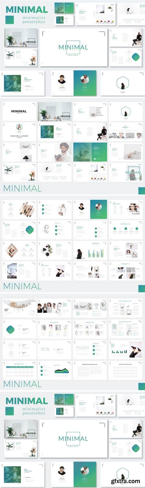 Minimalist - Powerpoint, Keynote, Google Sliders Templates