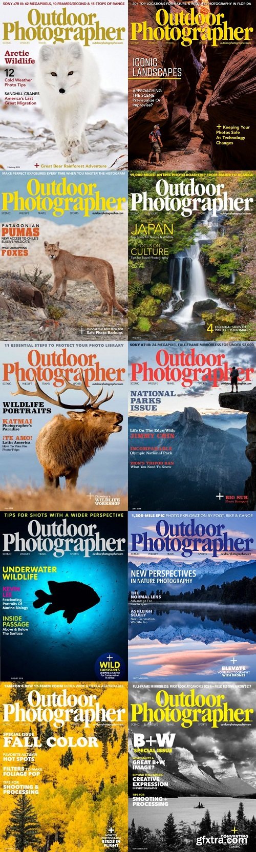 Outdoor Photographer - 2018 Full Year Issues Collection