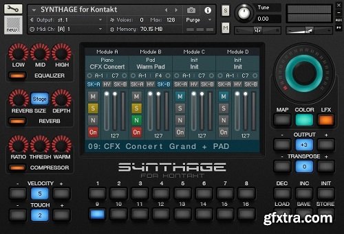 Júnior Porciúncula Synthage v1.3.3 KONTAKT-AwZ