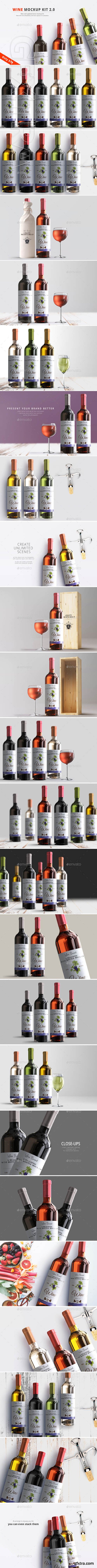 GraphicRiver - Wine Mockup Kit 2.0 22732337