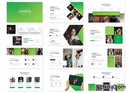 Creativa - Powerpoint Keynote and Google Slides Templates