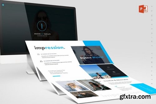 Impression - Powerpoint Keynote and Google Slides Templates