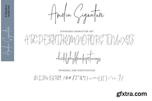 CreativeMarket Amelia Signature 2306029