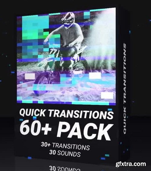 Quick Transitions Pack for Adobe Premiere Pro (Win/MacOS) » GFxtra