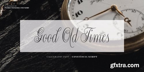 Const?ncia Script Font