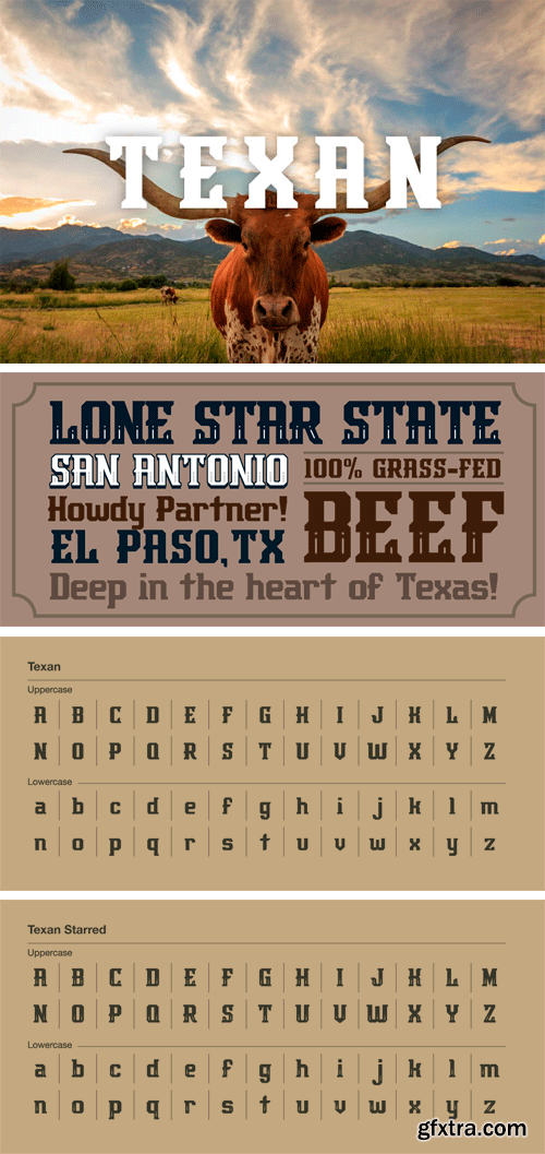 Texan Font Family